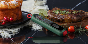 ignited shaky-1 food/meat thermometer, battery-free, digital